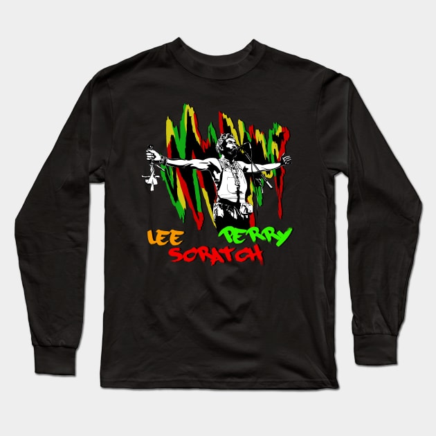 Scratch Long Sleeve T-Shirt by Erena Samohai